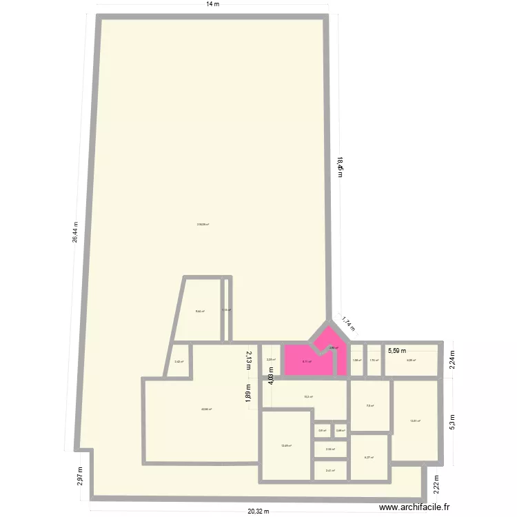 8 Promenade des Anges, Saint-Cyr-l'&Eacute;cole, France. Plan de 