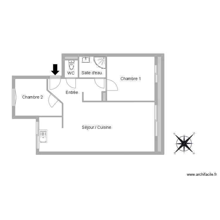 51968 GIRAUD. Plan de 6 et 61 m² 51968 GIRAUD. Plan de 6 et 61 m²