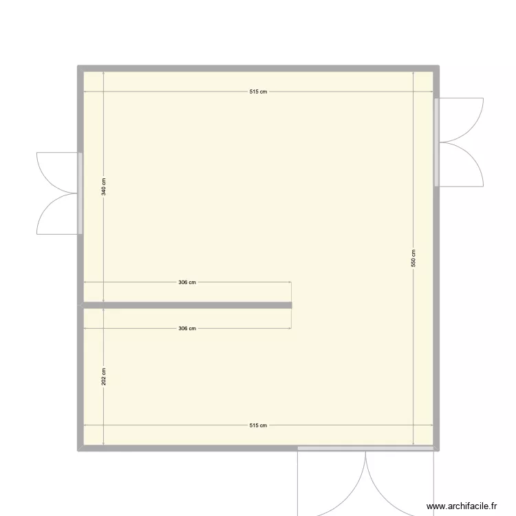 Traiteur Favreau Traiteur / sans meubles . Plan de 