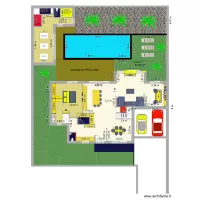 plan RDC avec pool house et vestibule modifie