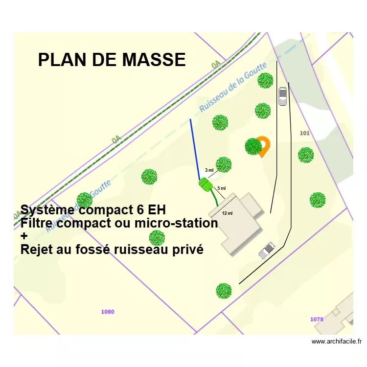 Denamur Badin. Plan de Denamur Badin. Plan de