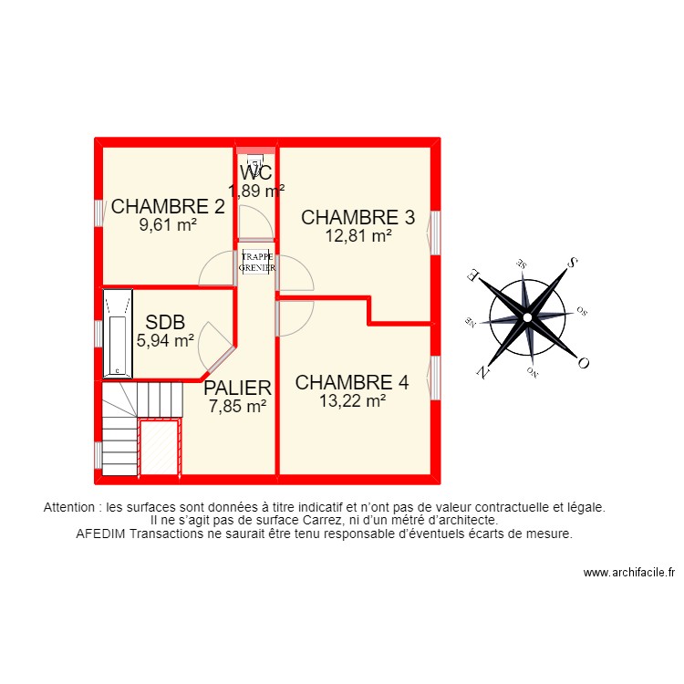 BI 16805 - . Plan de 20 pièces et 290 m2