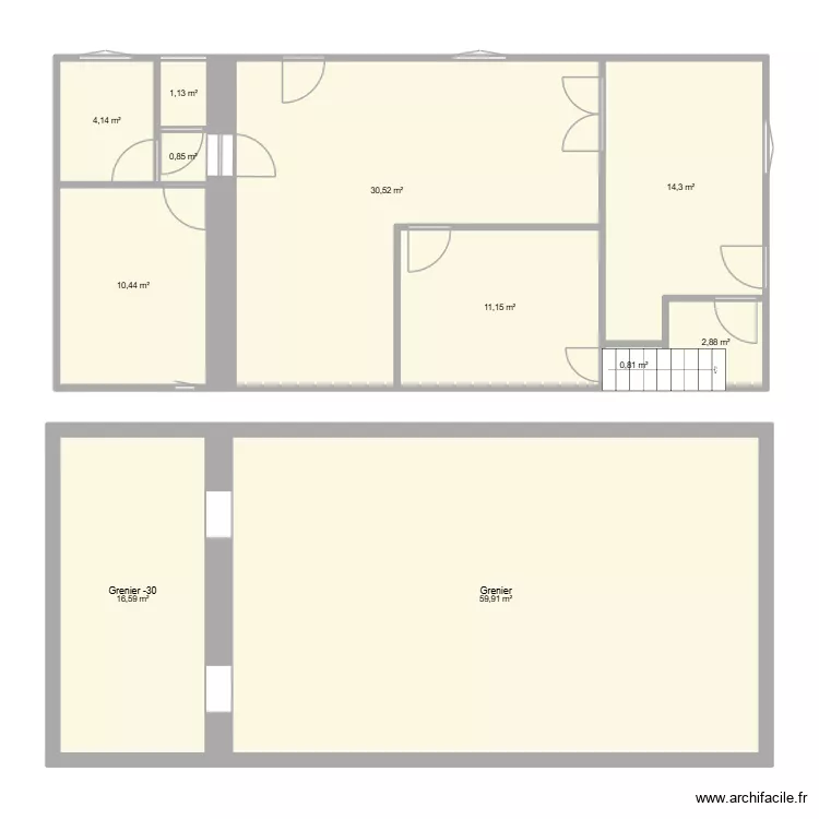 maison beaune. Plan de 11 Pièces et 153 m²