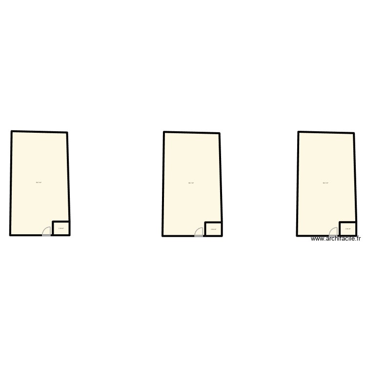 bureau. Plan de 0 pièce et 0 m2