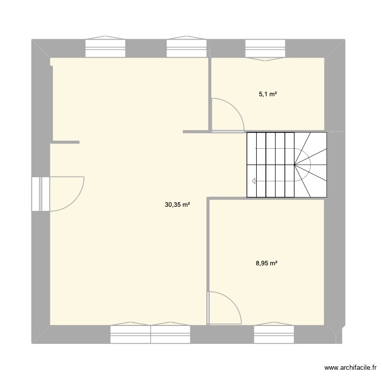 Maison RDC. Plan de 0 pièce et 0 m2 Maison RDC. Plan de 0 pièce et 0 m2