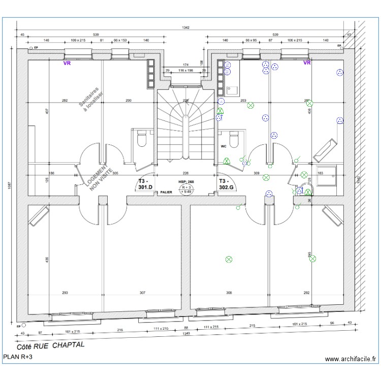 LEVALOIS. Plan de 0 pièce et 0 m2