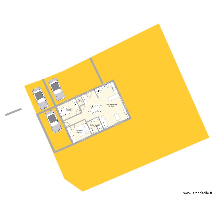 Lot B 1 rdc V6 MARIE. Plan de 7 pièces et 228 m2