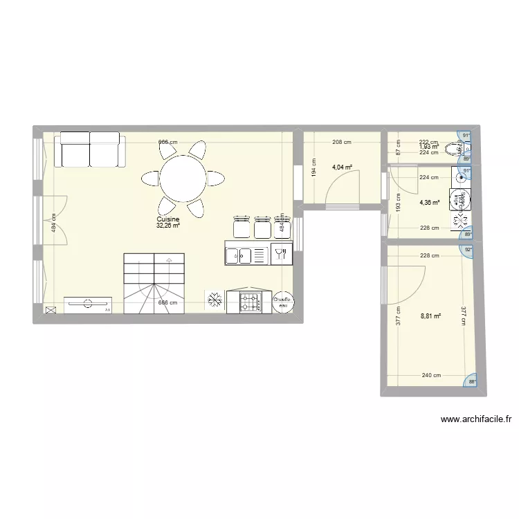 Cailly RDC Projet 2. Plan de 