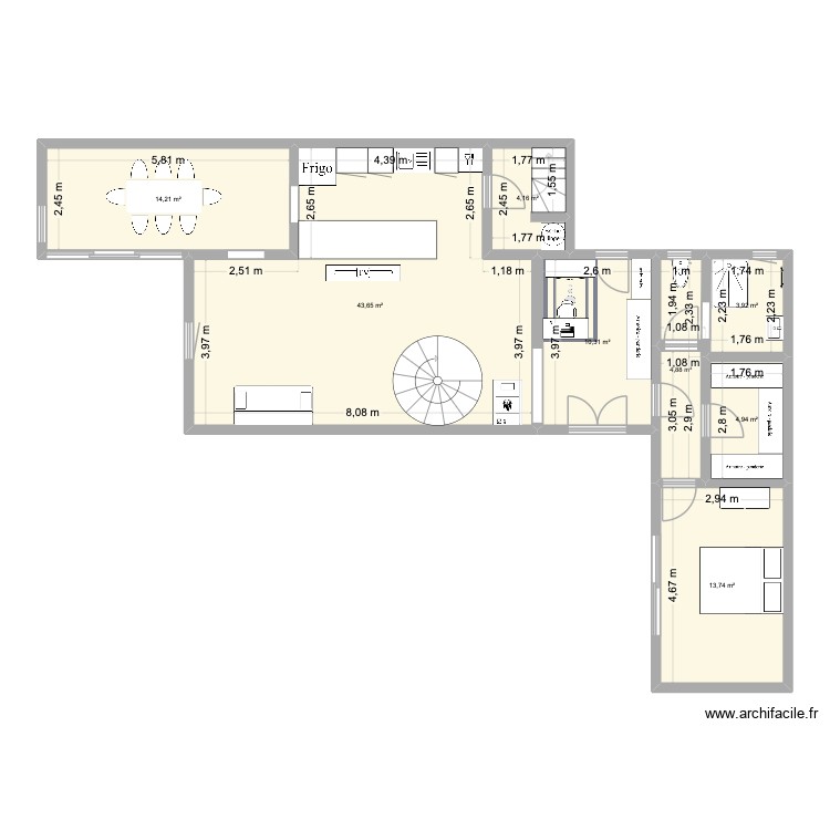 Maison 3. Plan de 0 pièce et 0 m2