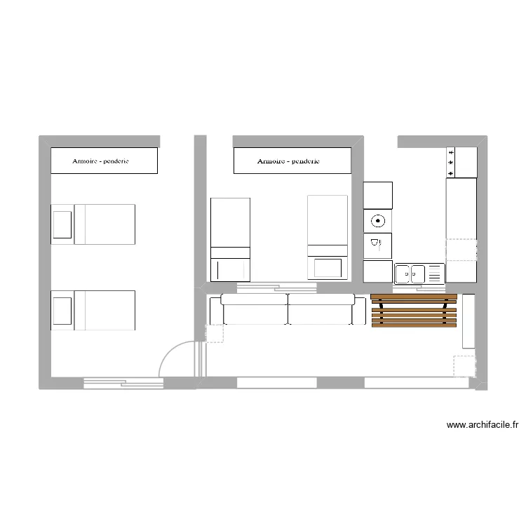 mon appart. Plan de mon appart. Plan de