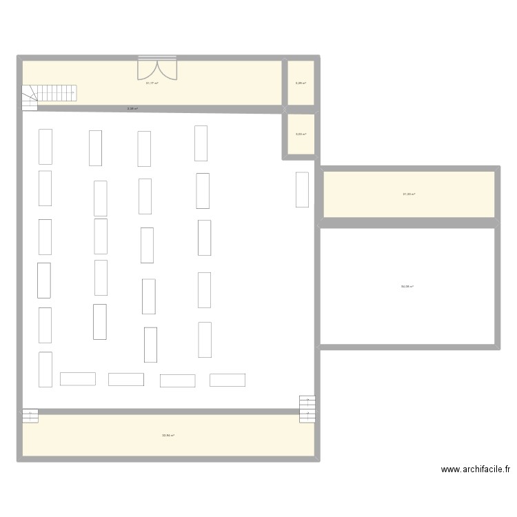 salle Engwiller. Plan de 7 pièces et 148 m2