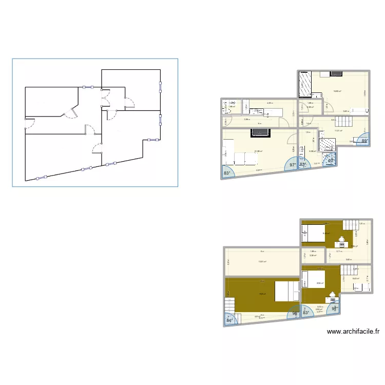 PLAN PLACE DE LA BOURSE. Plan de 