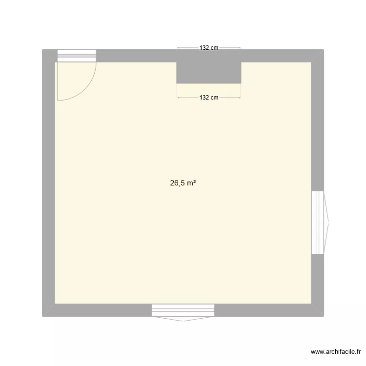 QUARTIER DE LERABLE ACTUAL. Plan de 