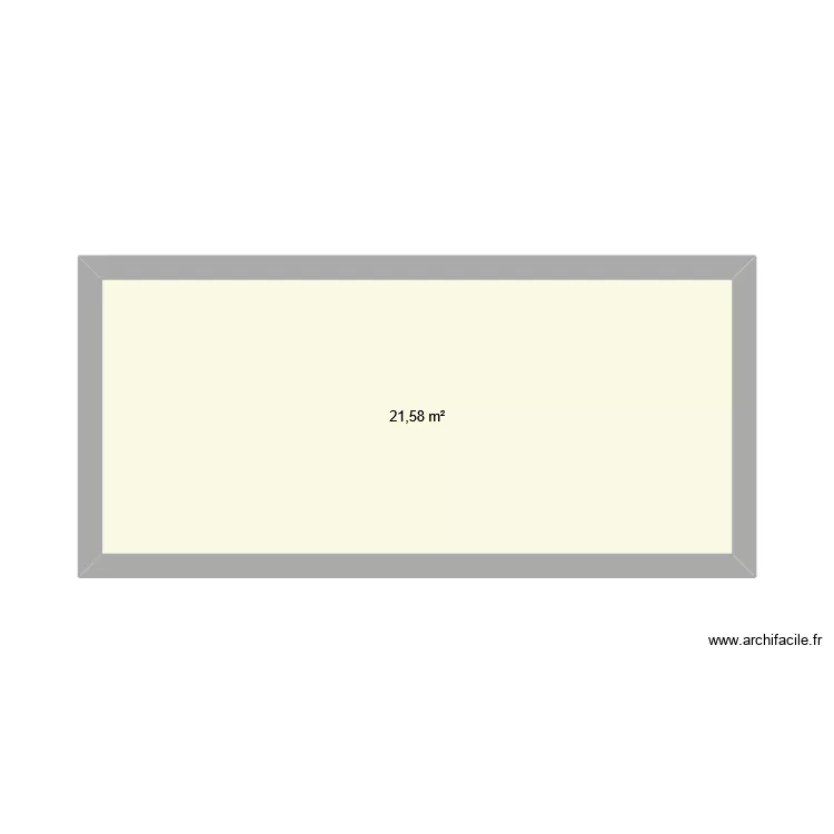 nicol. Plan de 1  et 22 m²