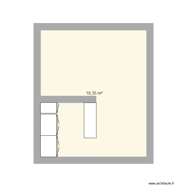 cuisine herly. Plan de 