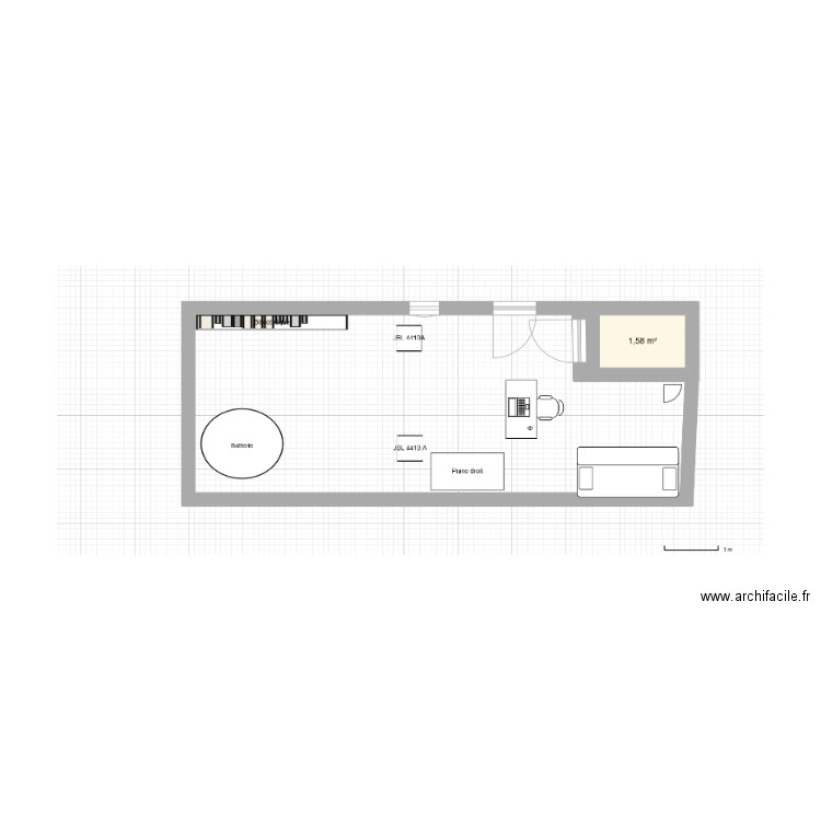 Local. Plan de 0 pièce et 0 m2