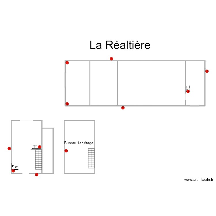La Réaltière. Plan de 4 pièces et 115 m2