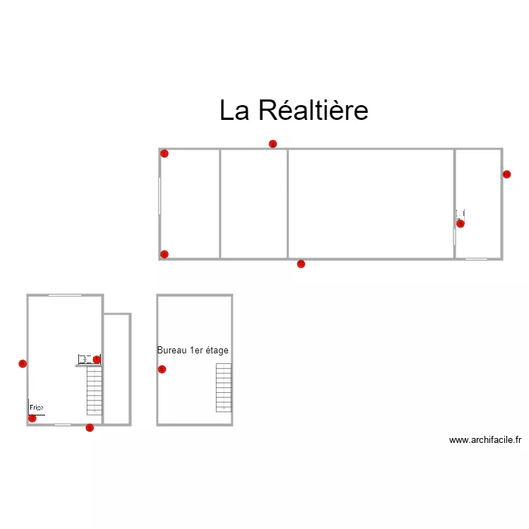 La Réaltière. Plan de La Réaltière. Plan de