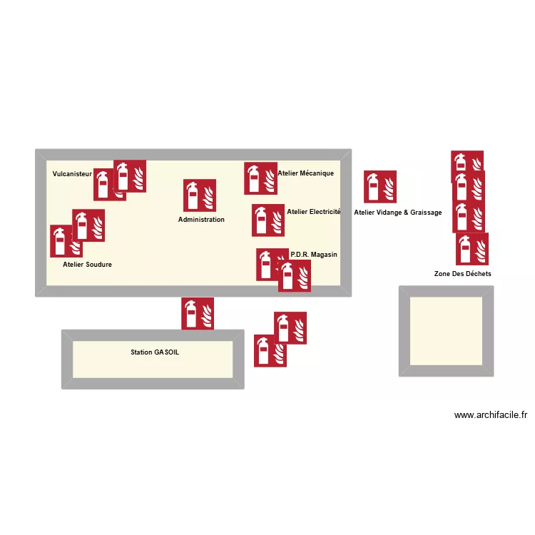 Plan D'implentation Rachidia. Plan de 3 et 29 m² Plan D'implentation Rachidia. Plan de 3 et 29 m²