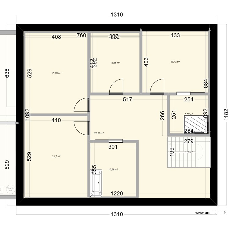 Maison Claude 1. Plan de 17 pièces et 582 m2