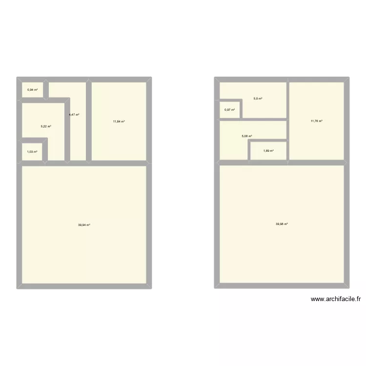 Tests plans maison. Plan de 12 et 129 m² Tests plans maison. Plan de 12 et 129 m²