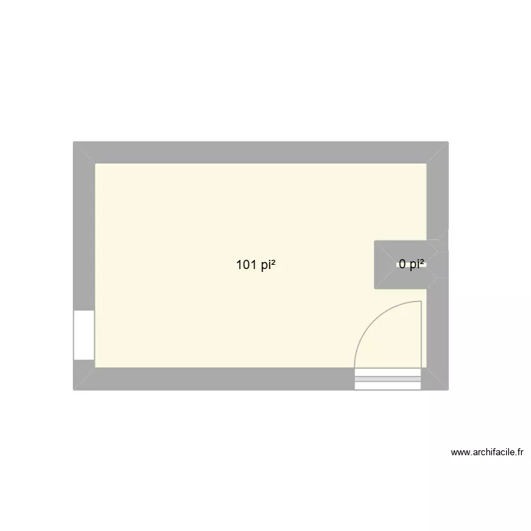 hailey. Plan de 2 pièces et 9 m² hailey. Plan de 2 pièces et 9 m²