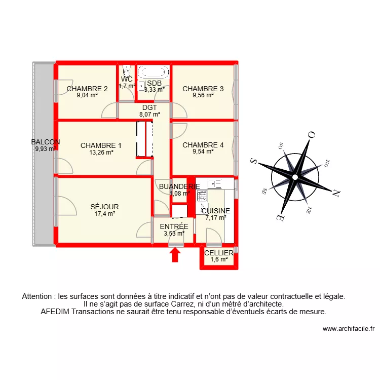 BI 34359. Plan de 15  et 101 m²