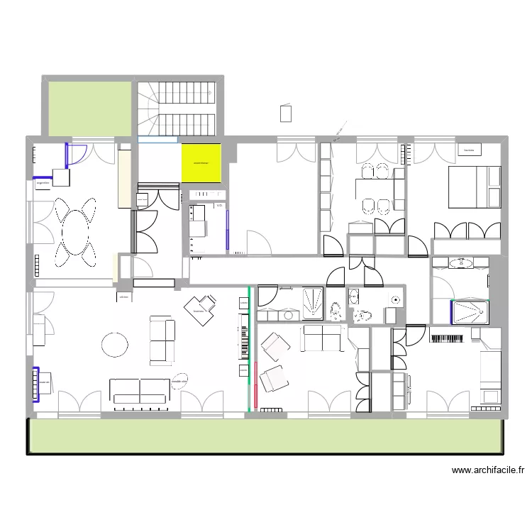 Appartement Enghien Mora variante 10 01 2025. Plan de 