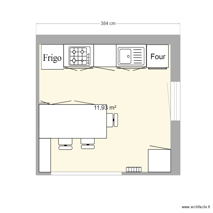 cuisine. Plan de 0 pièce et 0 m2