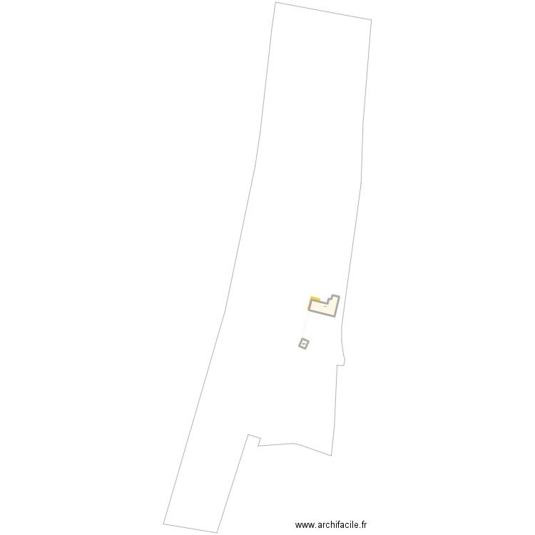 plan de masse 1.2. Plan de 2 pièces et 82 m2