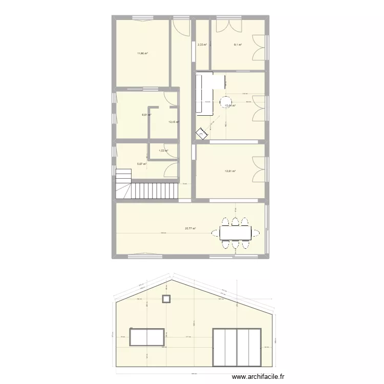&eacute;taules V3. Plan de 
