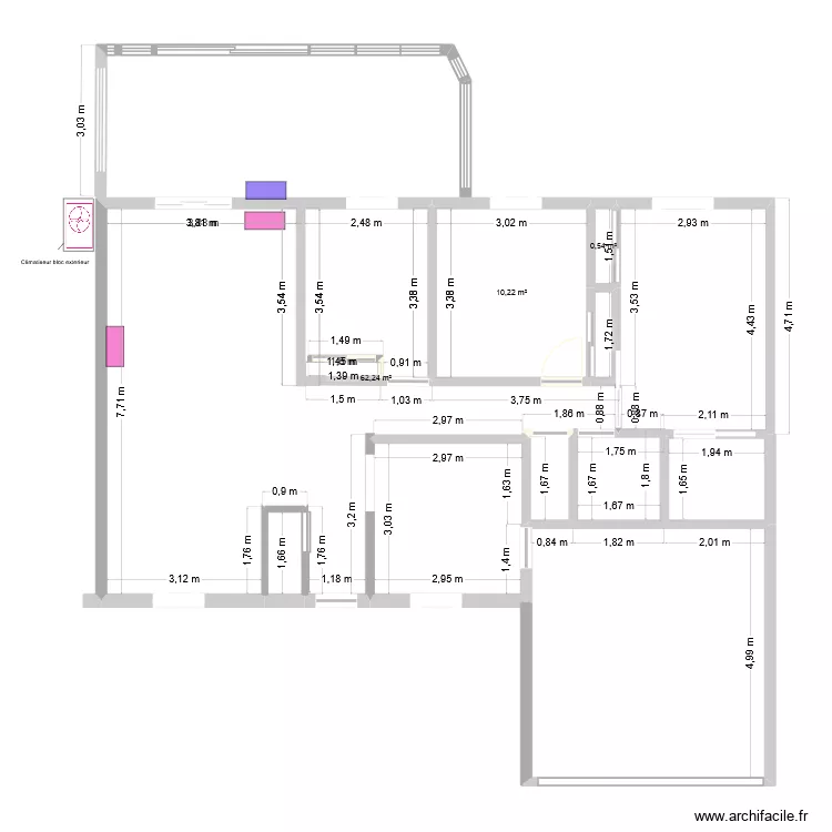 Plan maison Bailly Romainvilliers 77 EDF. Plan de 8 et 88 m² Plan maison Bailly Romainvilliers 77 EDF. Plan de 8 et 88 m²