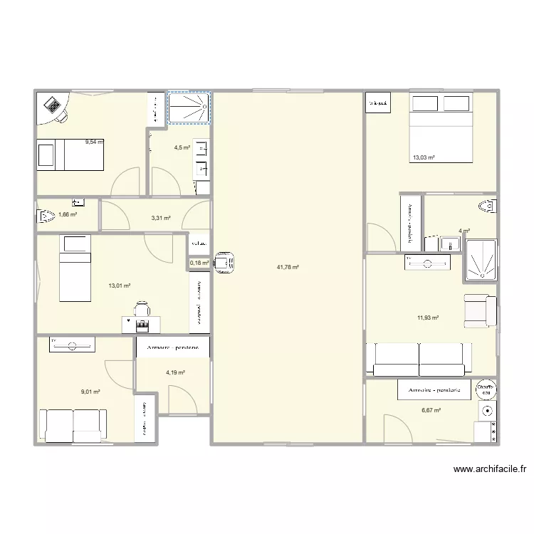 aubepine. Plan de aubepine. Plan de