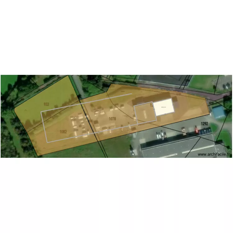 - CORINT SUD (. Plan de 1  et 489 m²