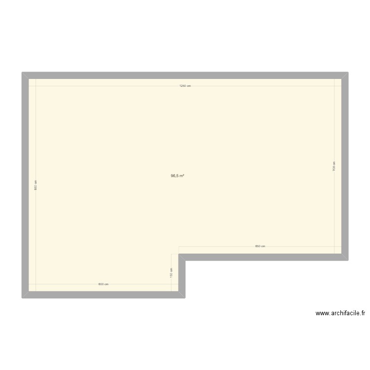 BOUTEAU MASSE. Plan de 1 pièce et 97 m2