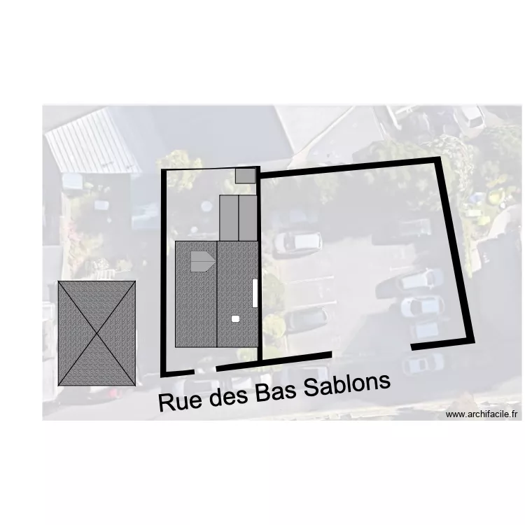 plan de masse fatras. Plan de 