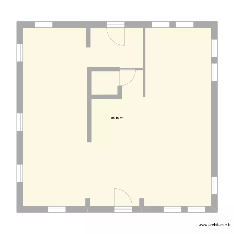 maison kawaii M. Plan de 