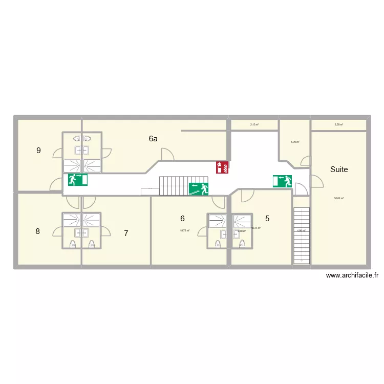 Lignon 2eme sécurité. Plan de 16 et 172 m² Lignon 2eme sécurité. Plan de 16 et 172 m²