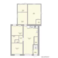 Plan Appart n° 1 _RDC_Cuisine2xxx