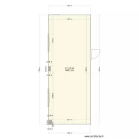 plan 2026  piece brute salon + chambre appart montmin
