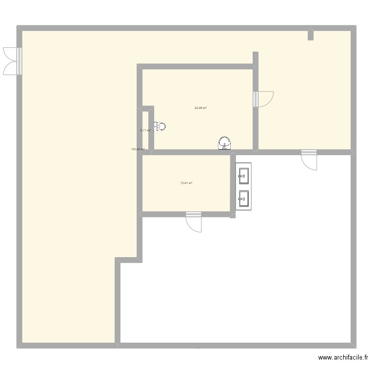 au plaisir de chez nous . Plan de 0 pièce et 0 m2