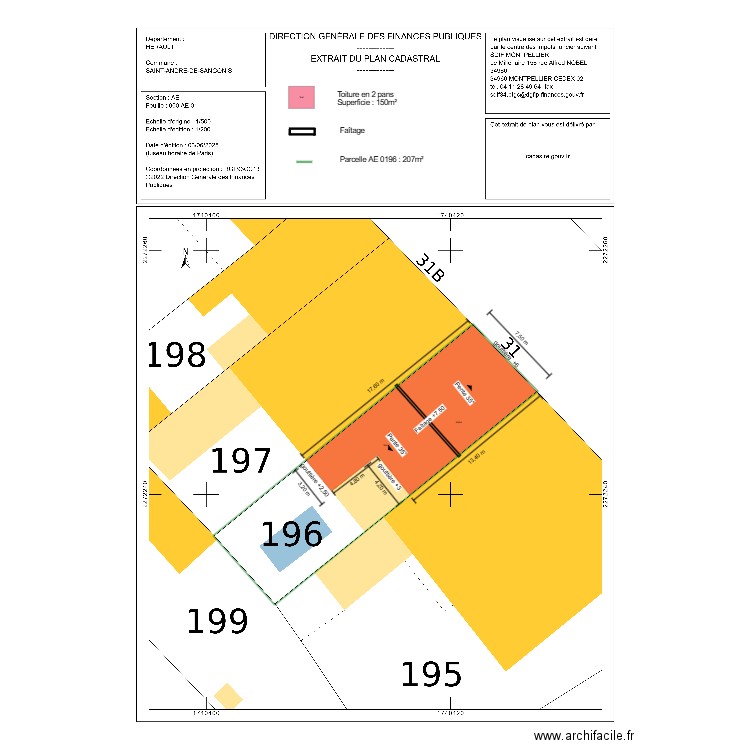 dp02 FAGES. Plan de 0 pièce et 0 m2