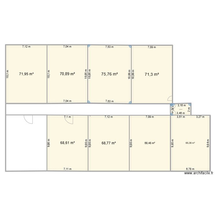 baobabplan. Plan de 9 pièces et 568 m2