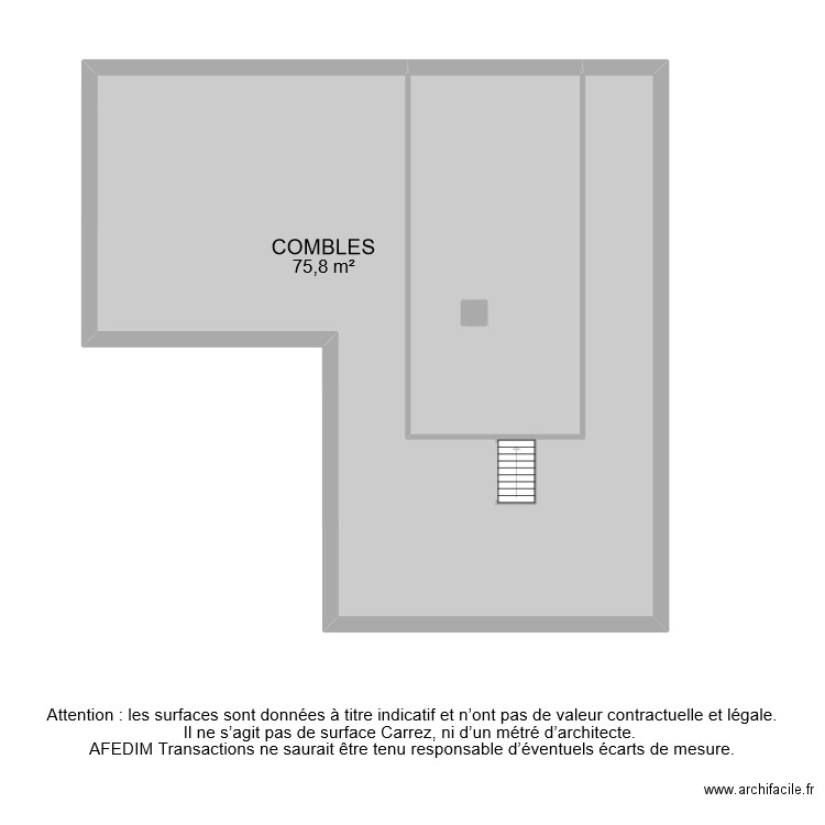 BI 9438 COMBLES . Plan de 37 pièces et 591 m2