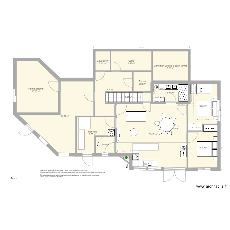 Sous sol modifie bis. Plan de 0 pièce et 0 m2