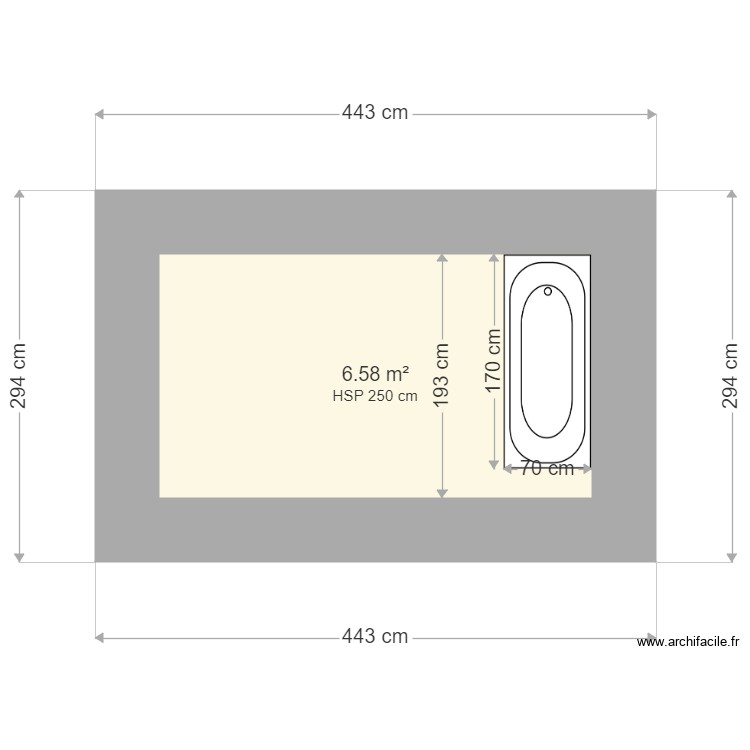 SDB MOREELS. Plan de 0 pièce et 0 m2