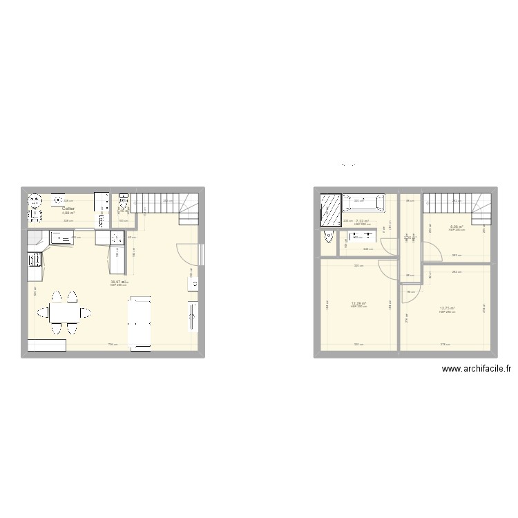 maison reotier 2. Plan de 0 pièce et 0 m2