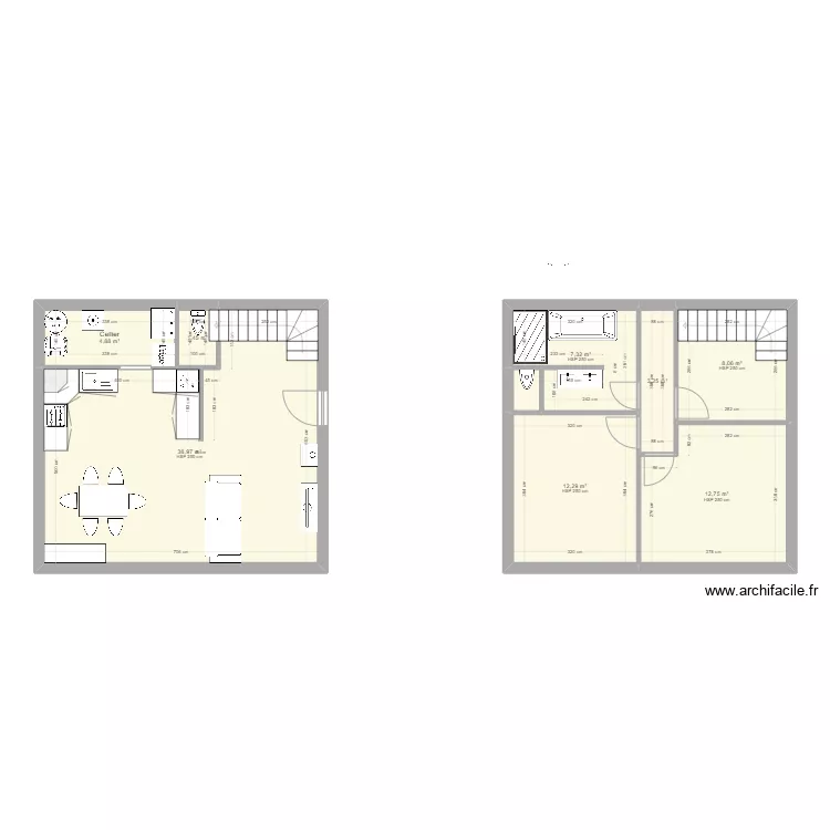 maison reotier 2. Plan de 