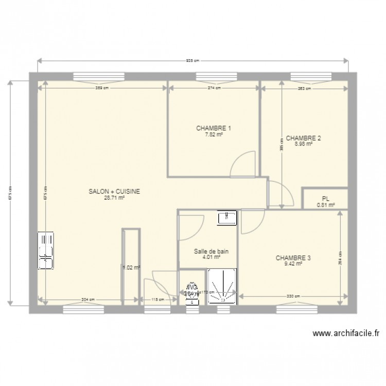 PLAN CHAREYRON EDL. Plan de 0 pièce et 0 m2