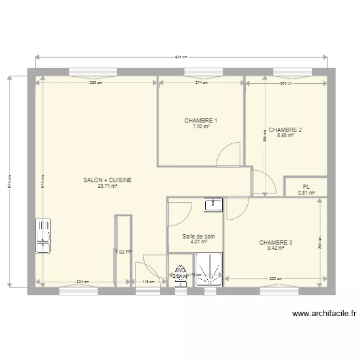 PLAN CHAREYRON EDL. Plan de 